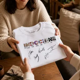 Indochine Autograph Style Graphic T-Shirt thumbnail 3