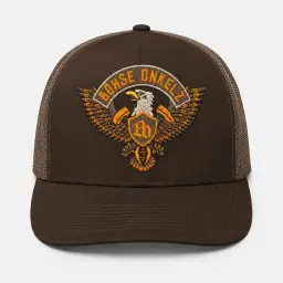 Böhse Onkelz Eagle Logo Brown Trucker Cap thumbnail 1