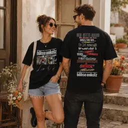 Böhse Onkelz Album Collage Unisex T-Shirt thumbnail 4