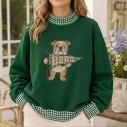 Game Day Script Mockneck — Raised Chenille, Your Word thumbnail 3