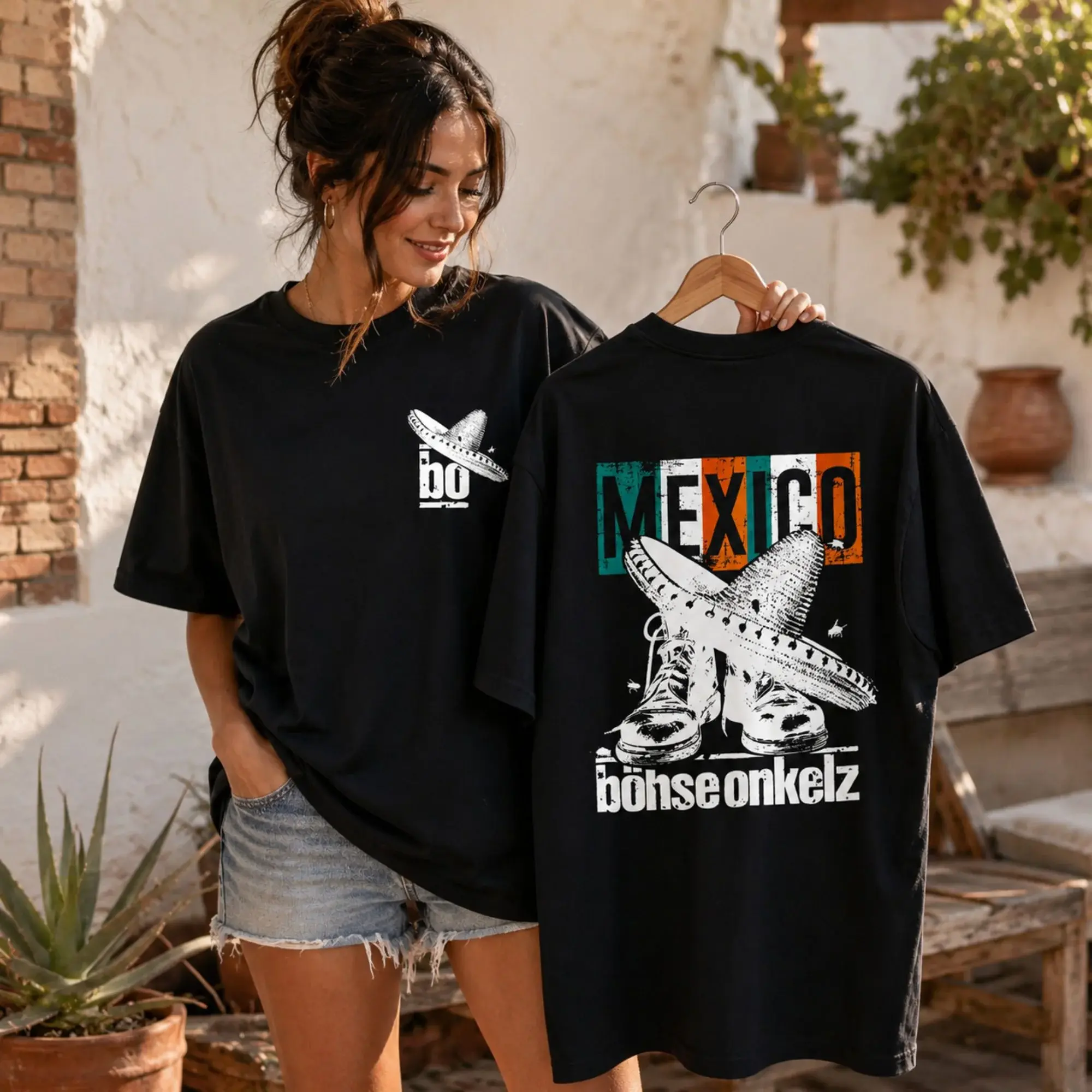 Böhse Onkelz Mexico Sombrero T-Shirt