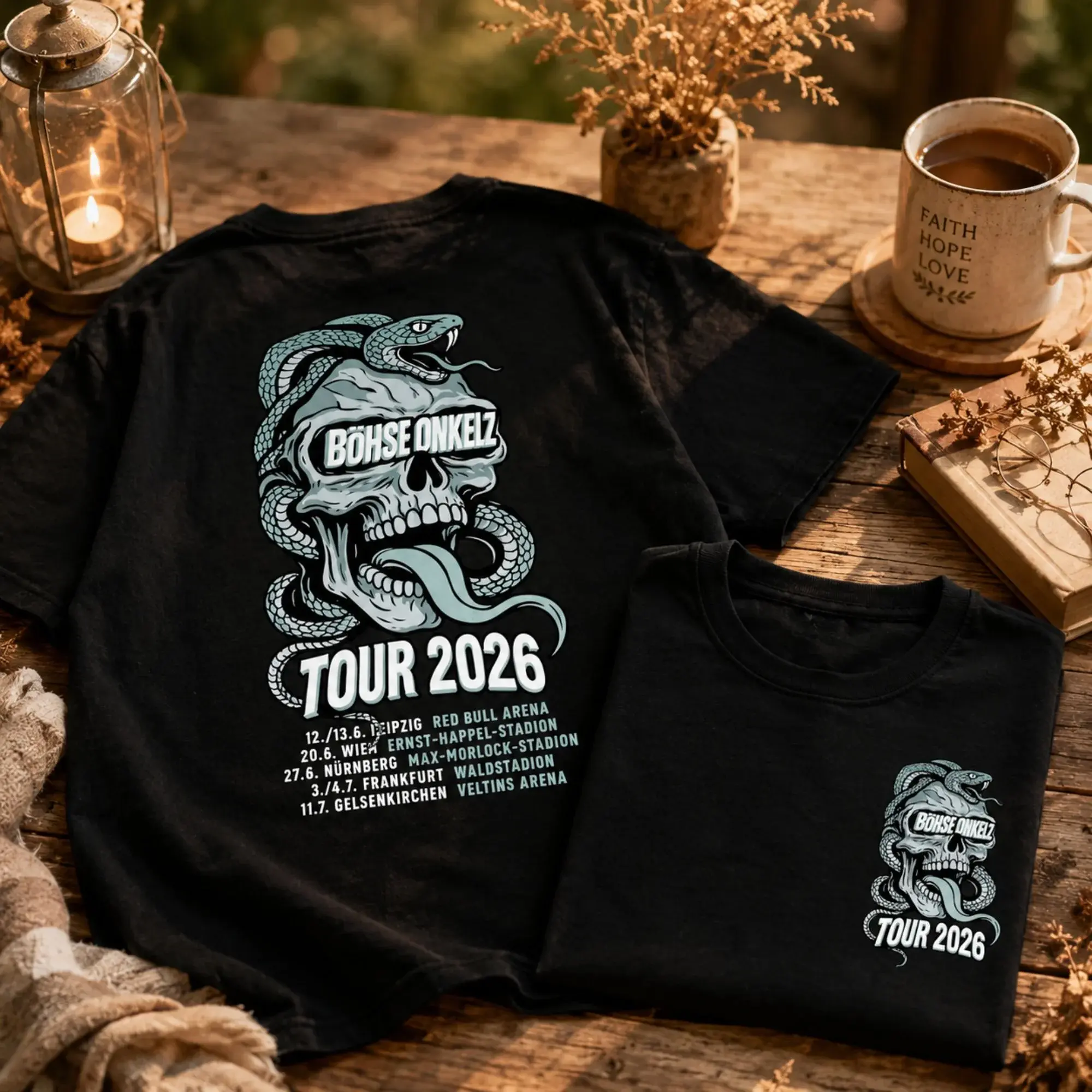 Böhse Onkelz Tour 2026 Unisex T-Shirt