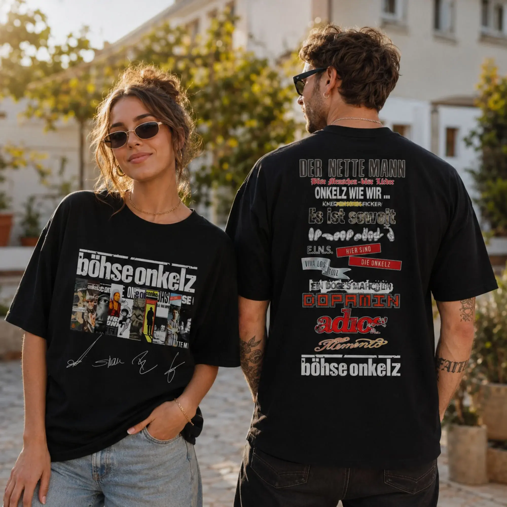 Böhse Onkelz Album Collage Unisex T-Shirt