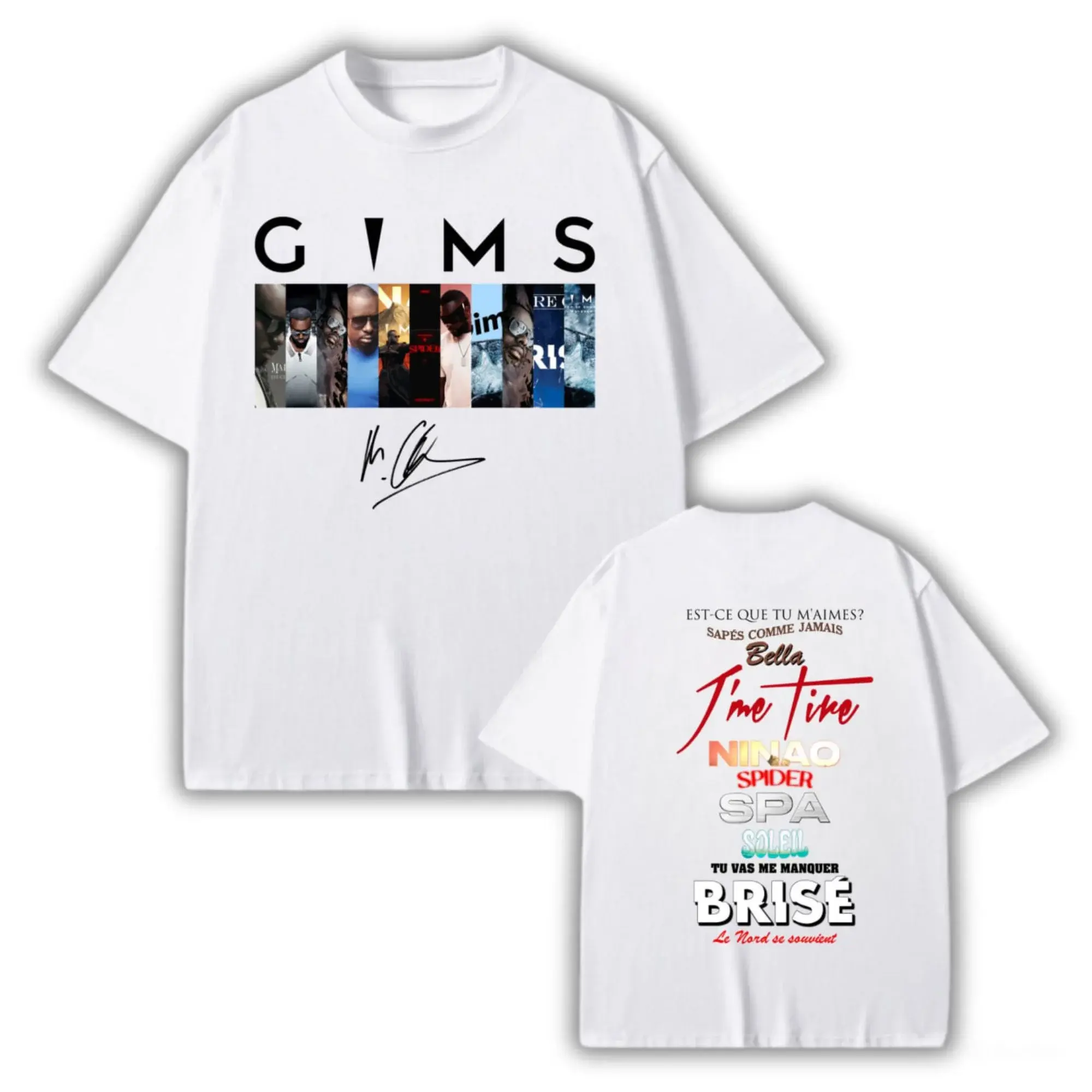 Gims Tour Vibes Graphic T-Shirt