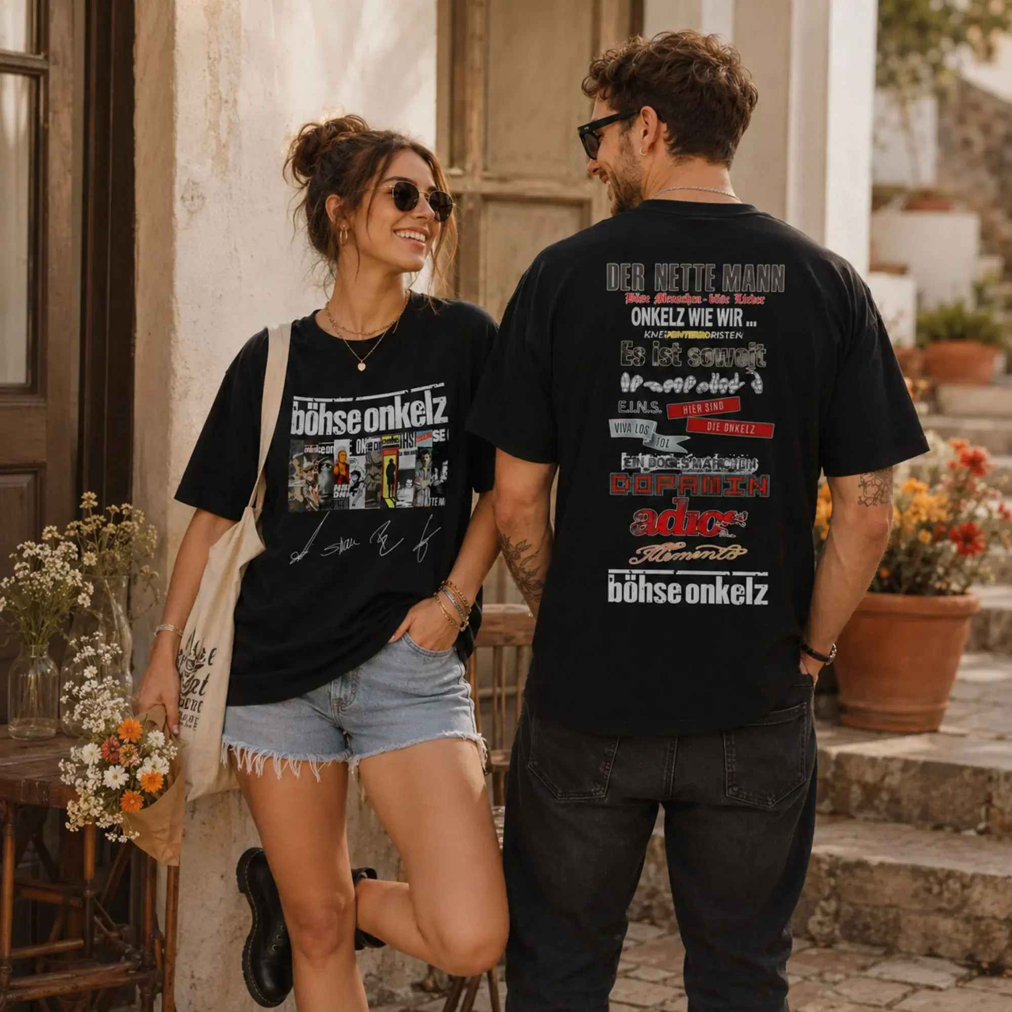 Böhse Onkelz Album Collage Unisex T-Shirt