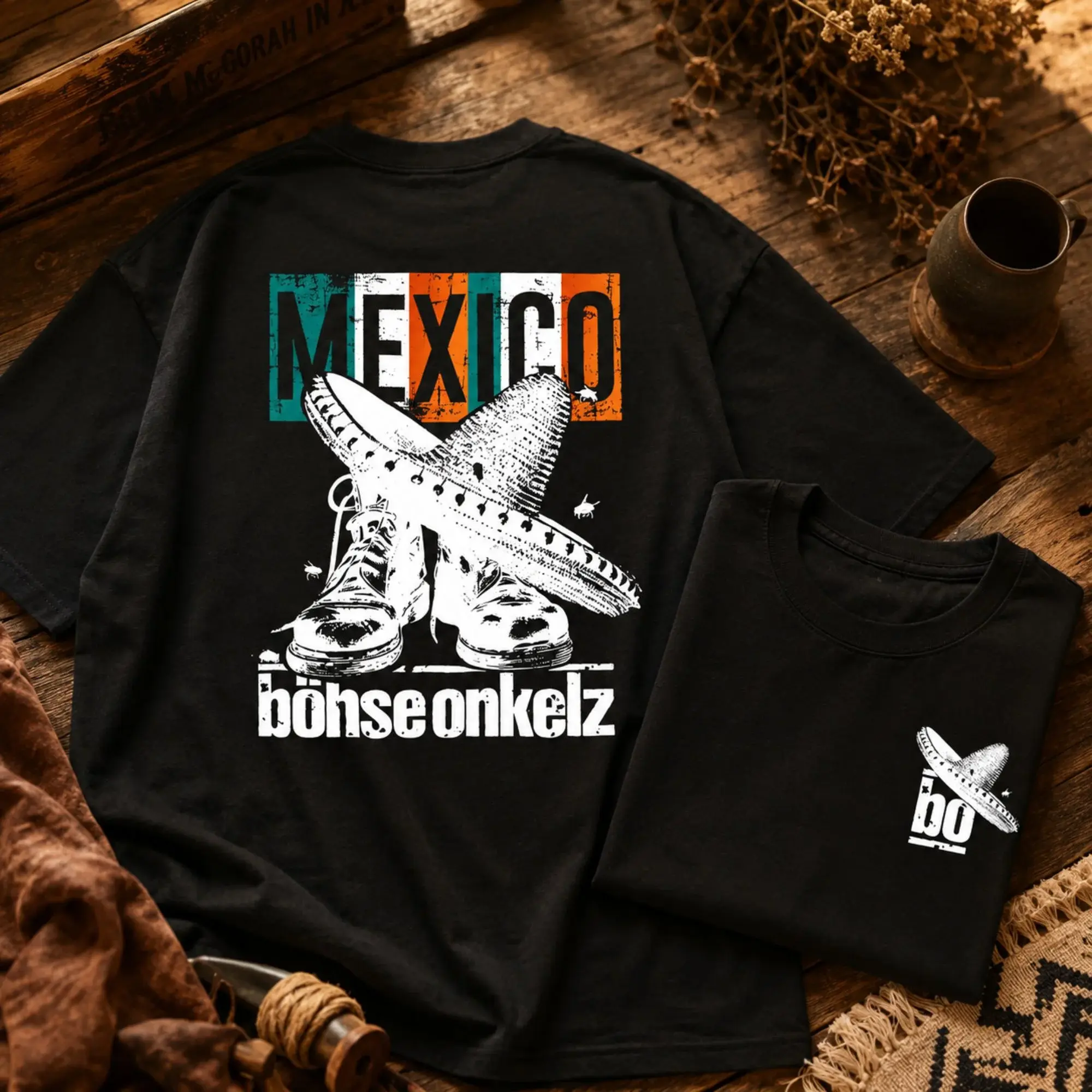 Böhse Onkelz Mexico Sombrero T-Shirt