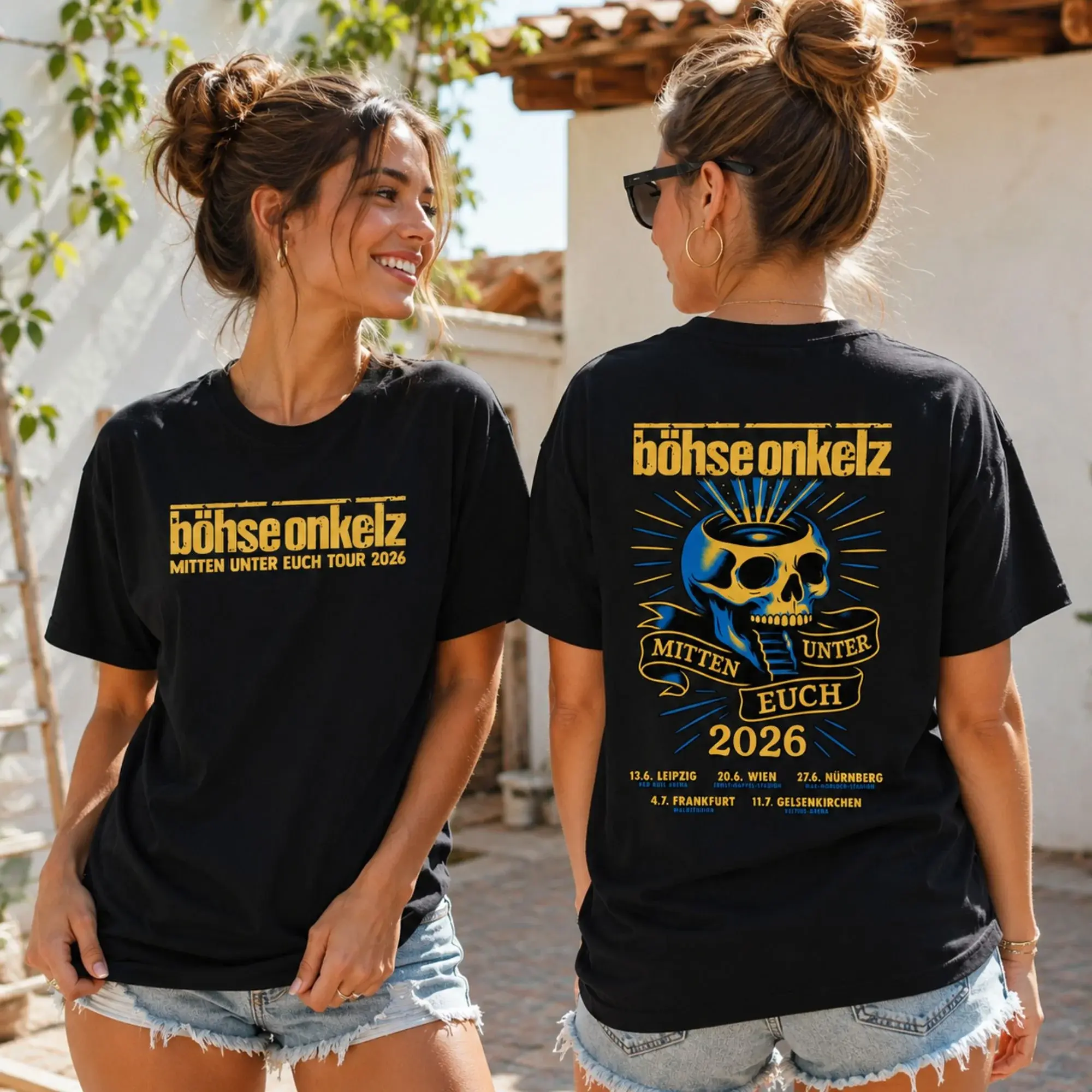 Böhse Onkelz Mitten Unter Euch Tour 2026 T-Shirt