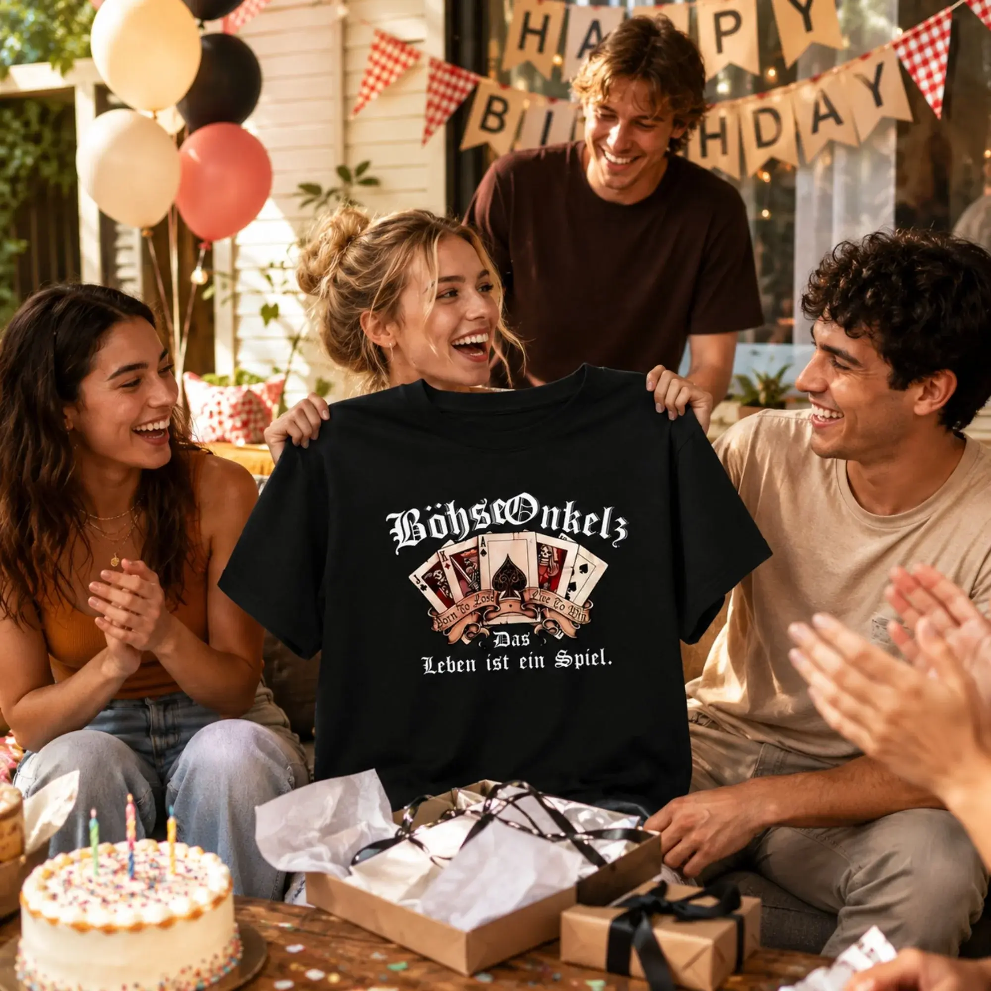 Böhse Onkelz Das Leben Ist Ein Spiel T-Shirt