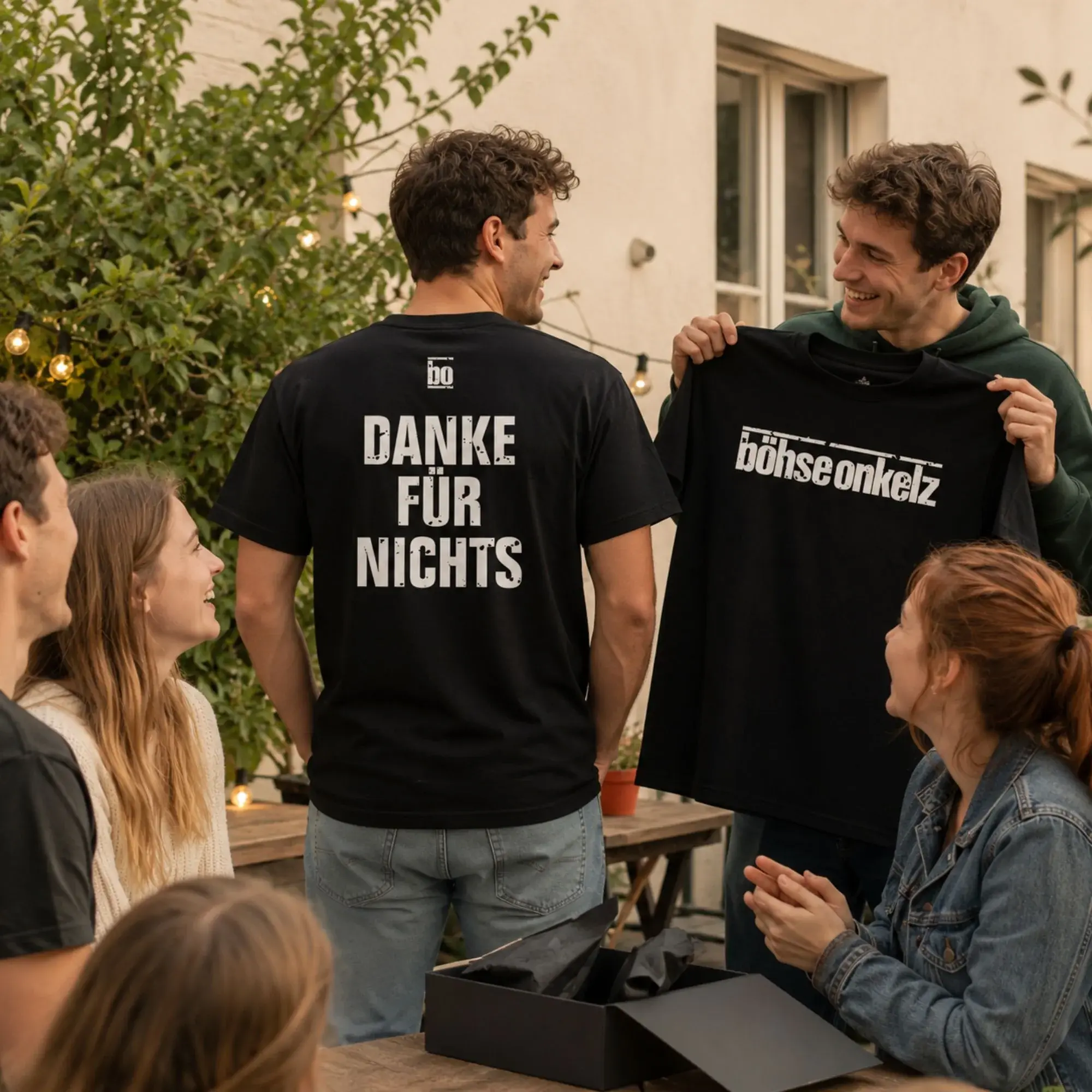 Böhse Onkelz Danke Fur Nichts T-Shirt
