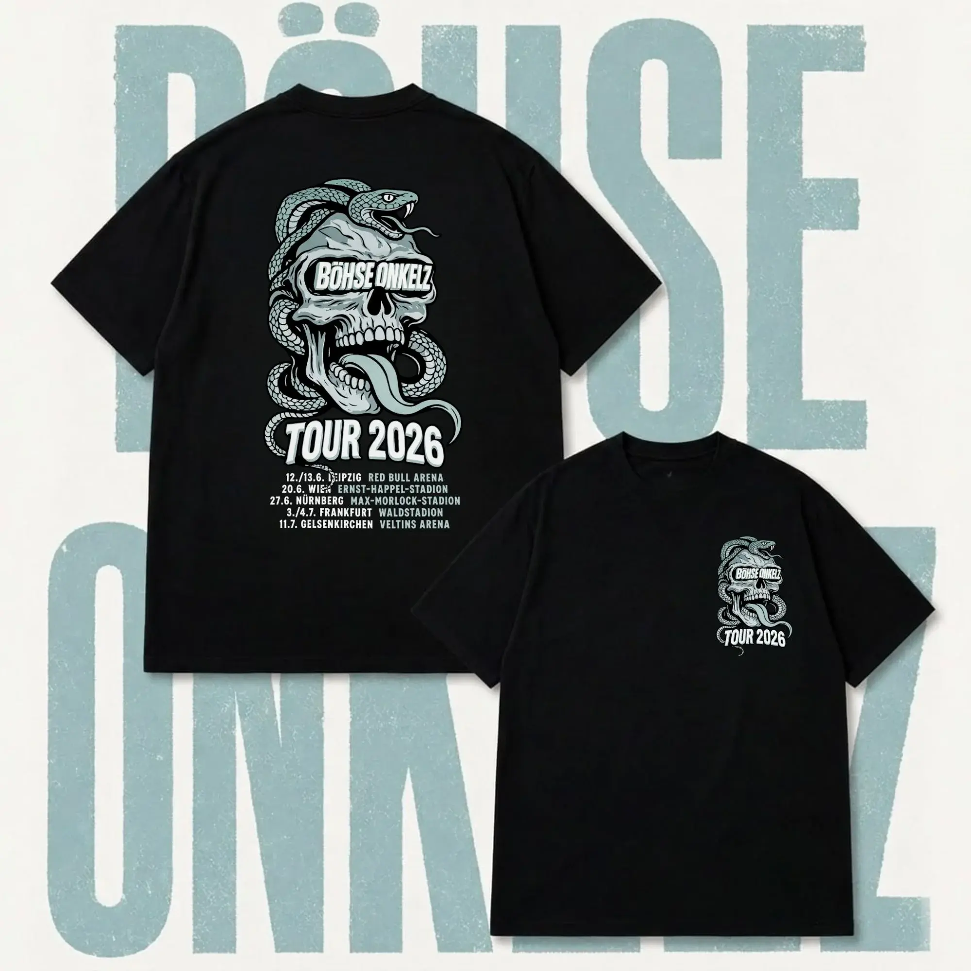 Böhse Onkelz Tour 2026 Unisex T-Shirt