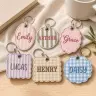 Name Keychain — Stitched to Match